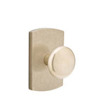 Emtek - Concealed, Privacy, No.4 Rosette, Winchester Knob, TWB - Tumbled White Bronze
