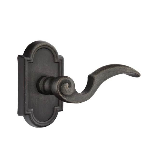 Emtek - Dummy, No.11 Rosette, Napoli Lever, MB - Medium Bronze Patina