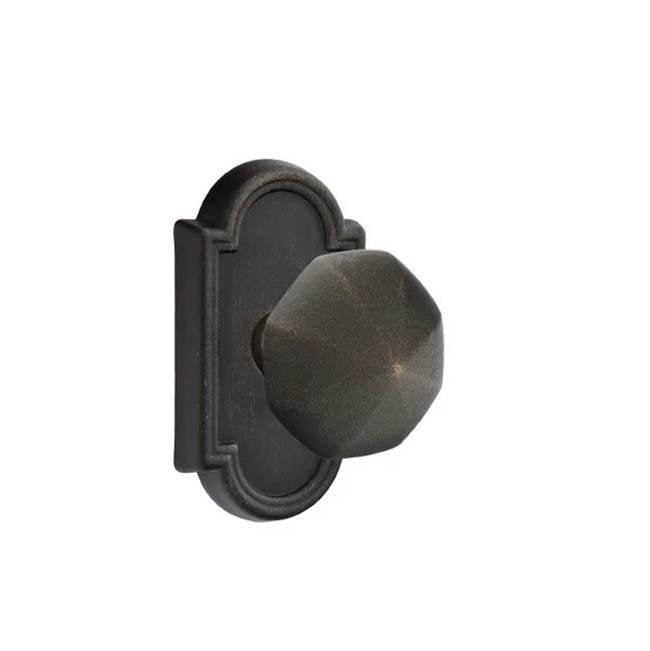 Emtek - Passage, No.11 Rosette, Bronze Octagon Knob, MB - Medium Bronze Patina