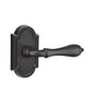 Emtek - Dummy, No.11 Rosette, Octagon Lever, FB - Flat Black Bronze Patina
