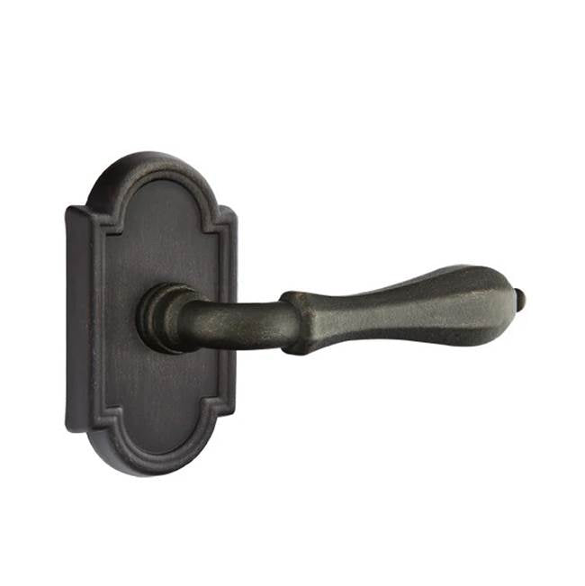Emtek - Dummy, No.11 Rosette, Octagon Lever, MB - Medium Bronze Patina