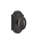 Emtek - Dummy, No.11 Rosette, Parma Knob, FB - Flat Black Bronze Patina