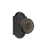 Emtek - Dummy, No.11 Rosette, Petal Knob, MB - Medium Bronze Patina