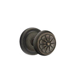 Emtek - Dummy, No.12 Rosette, Petal Knob, MB - Medium Bronze Patina