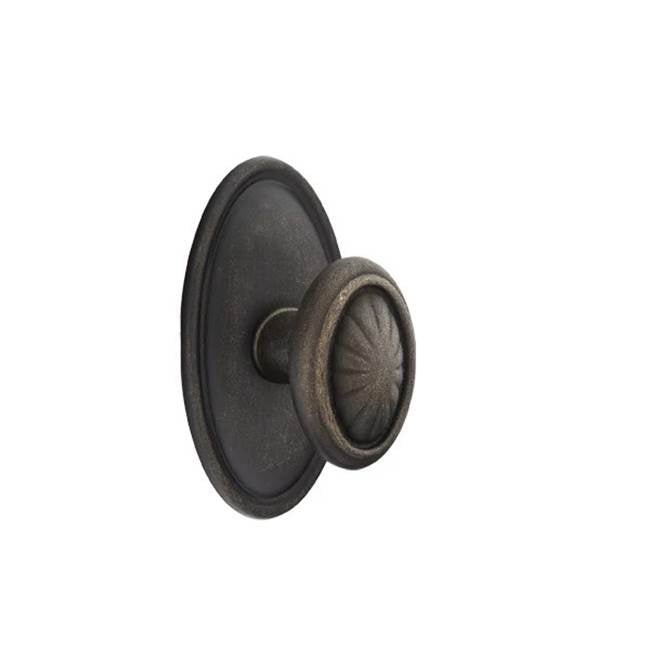 Emtek - Dummy, No.14 Rosette, Parma Knob, MB - Medium Bronze Patina