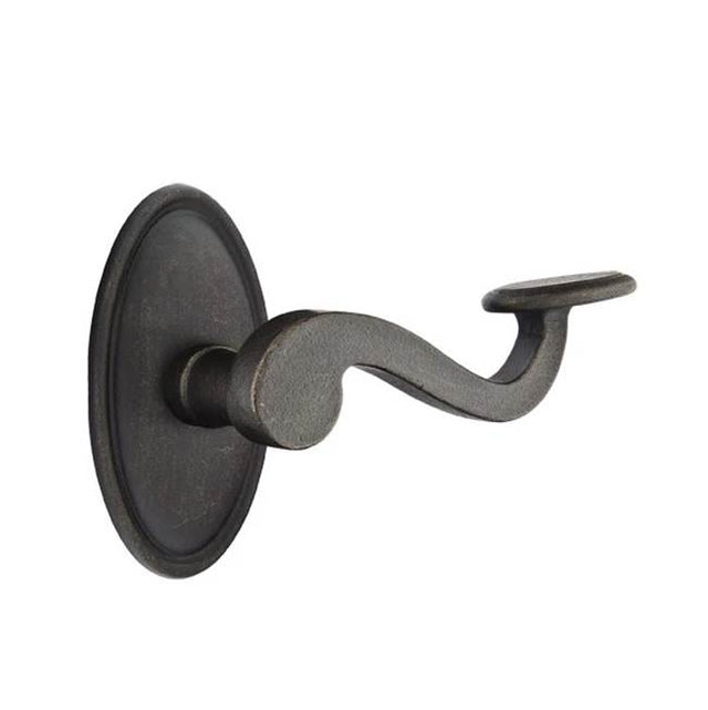 Emtek - Privacy, No.14 Rosette, Padua Lever, LH, MB - Medium Bronze Patina