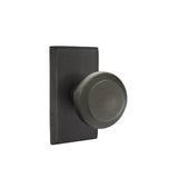 Emtek - Passage, No.3 Rosette, Butte Knob, MB - Medium Bronze Patina