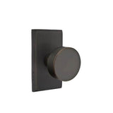 Emtek - Privacy, No.3 Rosette, Bronze Round Knob, MB - Medium Bronze Patina
