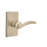 Emtek - Passage, No.3 Rosette, Durango Lever, LH, TWB - Tumbled White Bronze