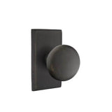 Emtek - Concealed, Privacy, No.3 Rosette, Winchester Knob, MB - Medium Bronze Patina