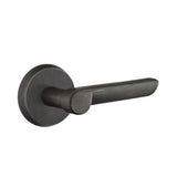 Emtek - Dummy, No.2 Rosette, Aurora Lever, MB - Medium Bronze Patina