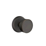Emtek - Concealed, Privacy, No.2 Rosette, Bronze Round Knob, MB - Medium Bronze Patina