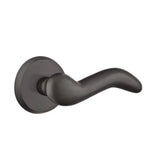 Emtek - Passage, No.2 Rosette, Cody Lever, LH, FB - Flat Black Bronze Patina