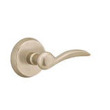 Emtek - Passage, No.2 Rosette, Durango Lever, RH, TWB - Tumbled White Bronze