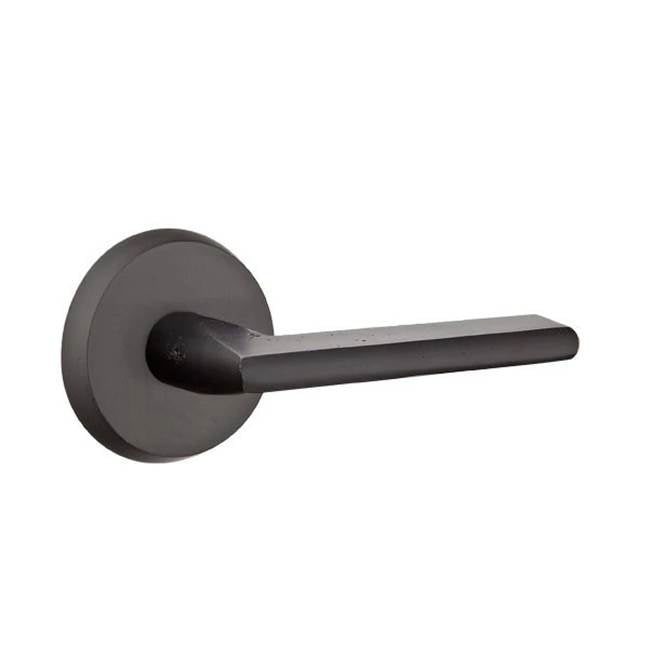 Emtek - Dummy, No.2 Rosette, Lariat Lever, FB - Flat Black Bronze Patina