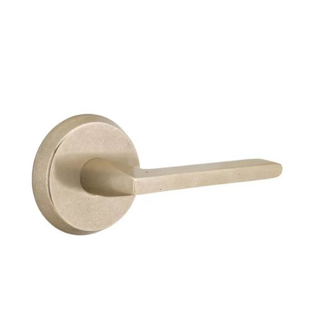 Emtek - Dummy, No.2 Rosette, Lariat Lever, TWB - Tumbled White Bronze