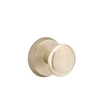 Emtek - Concealed, Passage, No.2 Rosette, Winchester Knob, TWB - Tumbled White Bronze