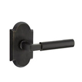Emtek - Passage, No.1 Rosette, Bryce Lever, LH, MB - Medium Bronze Patina