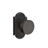 Emtek - Privacy, No.1 Rosette, Bronze Round Knob, MB - Medium Bronze Patina