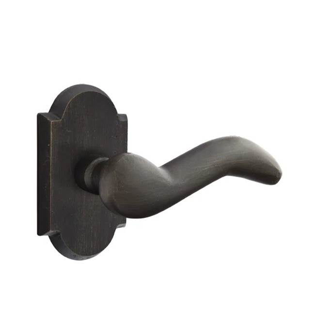 Emtek - Concealed, Passage, No.1 Rosette, Cody Lever, MB - Medium Bronze Patina