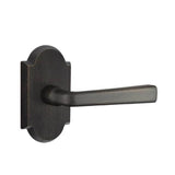Emtek - Privacy, No.1 Rosette, Cimarron Lever, RH, MB - Medium Bronze Patina
