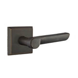 Emtek - Dummy, No.6 Rosette, Aurora Lever, MB - Medium Bronze Patina