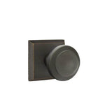 Emtek - Passage, No.6 Rosette, Butte Knob, MB - Medium Bronze Patina