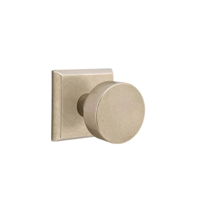 Emtek - Dummy, No.6 Rosette, Bronze Round Knob, TWB - Tumbled White Bronze