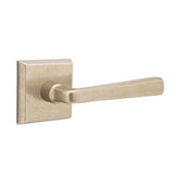 Emtek - Passage, No.6 Rosette, Cimarron Lever, RH, TWB - Tumbled White Bronze