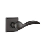 Emtek - Dummy, No.6 Rosette, Durango Lever, FB - Flat Black Bronze Patina