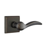 Emtek - Passage, No.6 Rosette, Durango Lever, LH, MB - Medium Bronze Patina