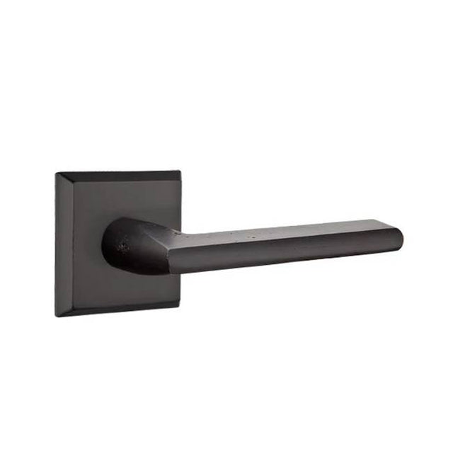 Emtek - Passage, No.6 Rosette, Lariat Lever, RH, FB - Flat Black Bronze Patina