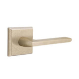 Emtek - Privacy, No.6 Rosette, Lariat Lever, LH, TWB - Tumbled White Bronze