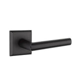 Emtek - Privacy, No.6 Rosette, Mariposa Lever, RH, FB - Flat Black Bronze Patina