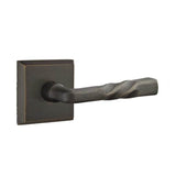 Emtek - Dummy, No.6 Rosette, Montrose Lever, MB - Medium Bronze Patina