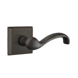 Emtek - Privacy, No.6 Rosette, Teton Lever, RH, MB - Medium Bronze Patina