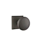 Emtek - Dummy, No.6 Rosette, Winchester Knob, FB - Flat Black Bronze Patina