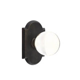 Emtek - Concealed, Passage, No.1 Rosette, Bristol Knob, MB - Medium Bronze Patina