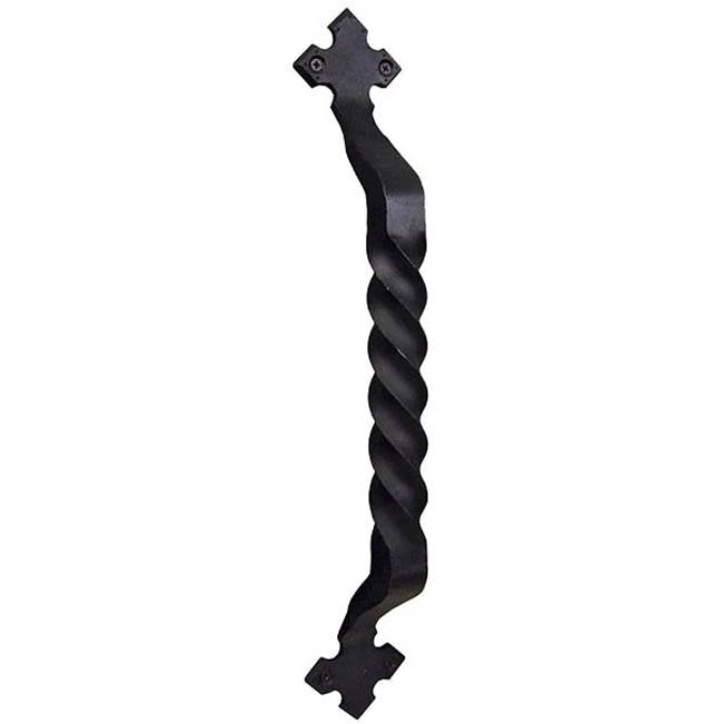 Emtek - Pull, 18'' San Carlos, FBS - Flat Black Steel