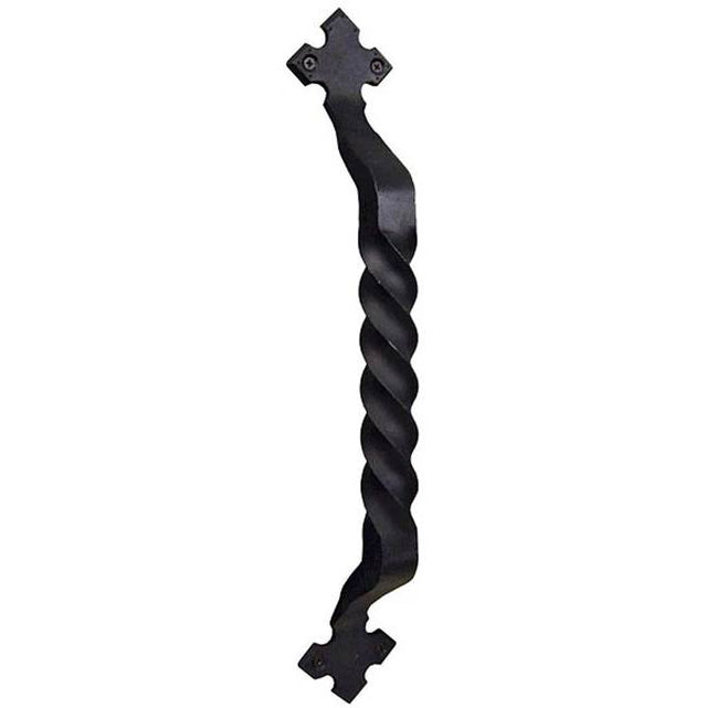 Emtek - Pull, 18'' San Carlos, FBS - Flat Black Steel