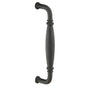 Emtek - Normandy Pull 8'', FBS - Flat Black Steel