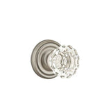 Emtek - Dummy, Regular Rosette, Astoria Crystal Knob, US15A - Pewter
