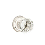 Emtek - Concealed, Privacy, Regular Rosette, Diamond Crystal Knob, US14 - Polished Nickel