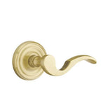 Emtek - Privacy, Regular Rosette, Cortina Lever, RH, US4 - Satin Brass