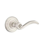 Emtek - Concealed, Privacy, Regular Rosette, Elan Lever, US15 - Satin Nickel