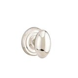 Emtek - Dummy, Regular Rosette, Egg Knob, US14 - Polished Nickel