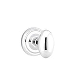 Emtek - Dummy, Regular Rosette, Egg Knob, US26 - Polished Chrome