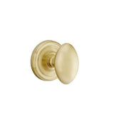 Emtek - Dummy, Regular Rosette, Egg Knob, US4 - Satin Brass