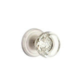 Emtek - Concealed, Passage, Regular Rosette, Georgetown Knob, US15 - Satin Nickel