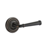 Emtek - Privacy, Regular Rosette, Merrimack Lever, LH, US10B - Oil Rubbed Bronze
